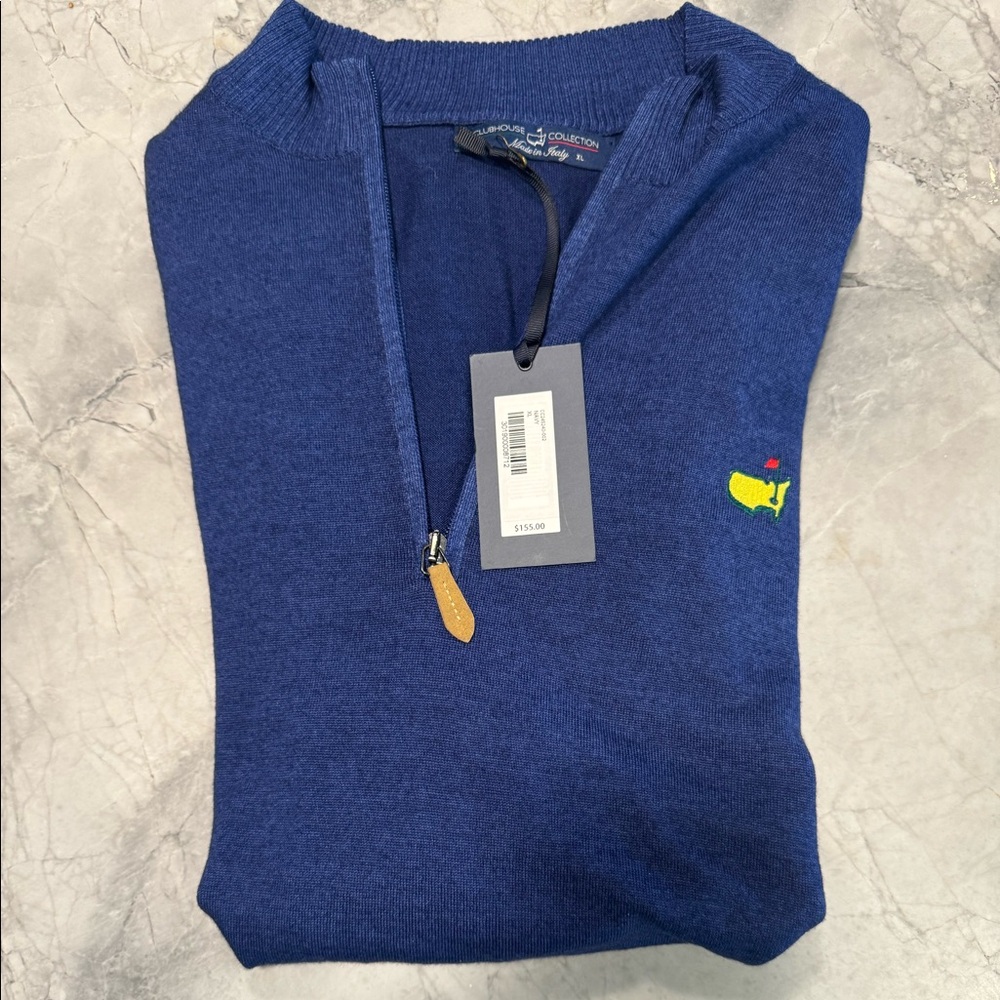 Masters Merino Wool Q-Zip Vest. Never worn, NWT.